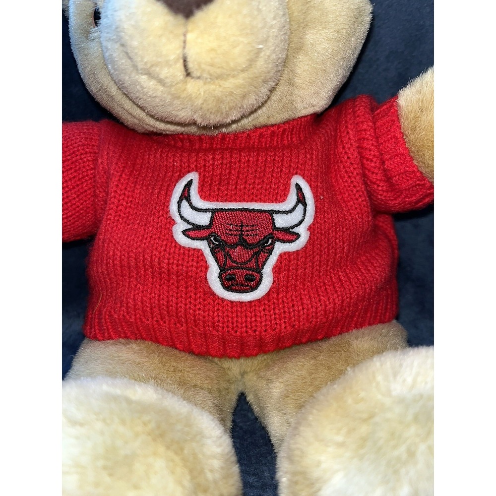 Chicago Bulls Teddy Bear, Hallmark, plush figure, NBA, made in China - Picture 2 of 5